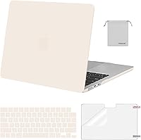Vista 19 de MOSISO Funda compatible con MacBook Air de 13 pulgadas 2025 2024 2023 2022 M4 A3240 M3 A3113 M2 A2681, carcasa rígida de plástico, cubierta