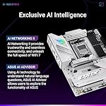 ASUS ROG Strix B850-A Gaming WiFi AMD AM5 B850 ATX Motherboard 14+2+2 Power Stages, DDR5 AEMP, 2.5G LAN, WiFi 7 with Q-Antenna, 4X M.2, PCIe® 5.0, USB 20Gbps Type-C, AI Networking II, ASUS AI Advisor - Image 2