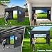 AIRMAT FACTORY Portable Inflatable Golf Simulator - Large Size 10x13x10 FT Indoor/Outdoor Golf Practice Swing Tent with Projection Screen, Suitable for All Skill Levels (Projector Not Included)