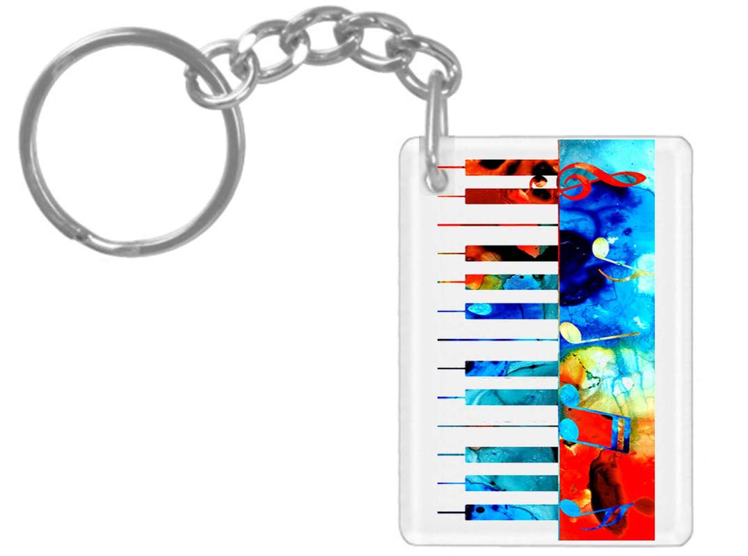 HamsaMART,Printed Crystal Keychain,Unbreakable Keychain