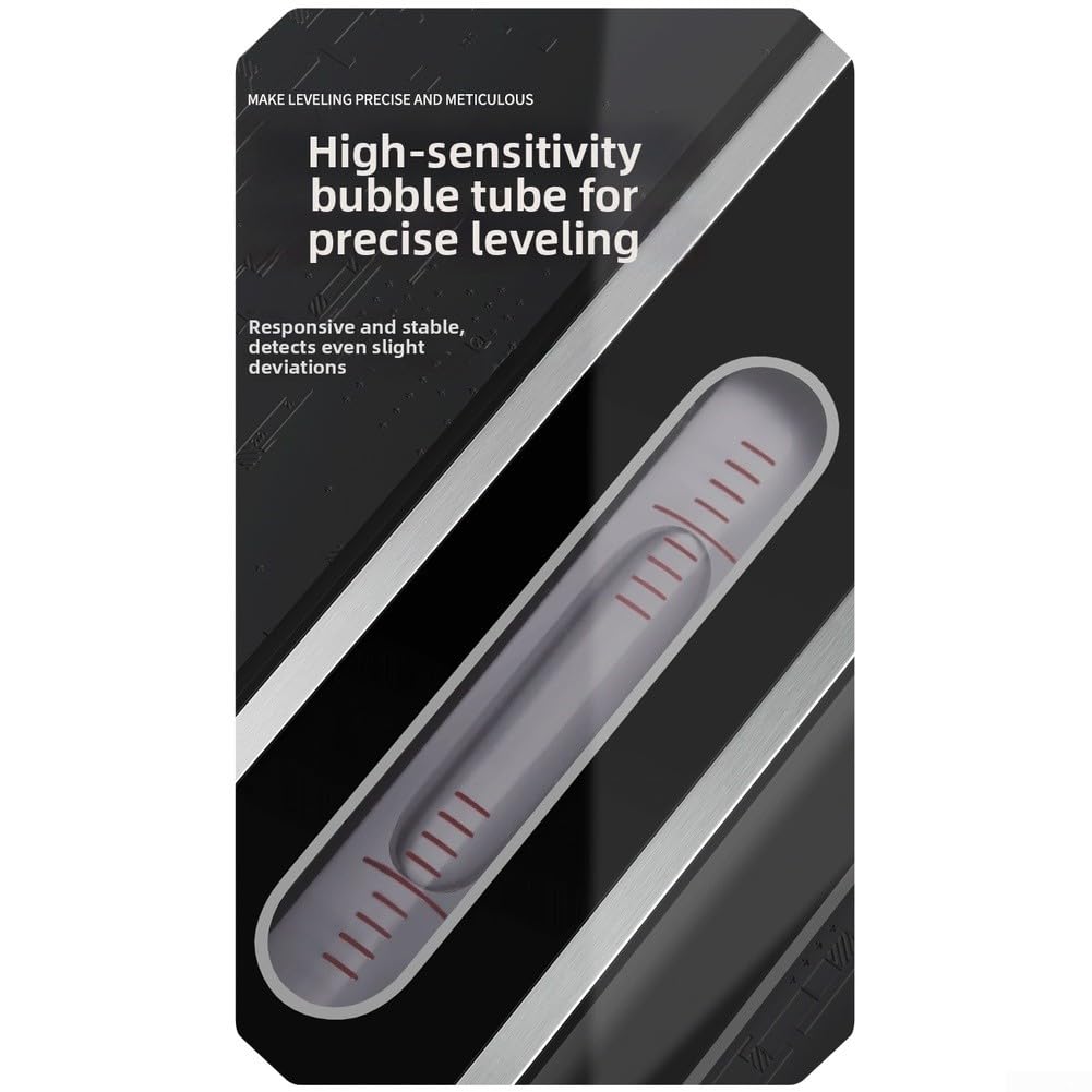 Nivel industrial de nivel de ranura en V, medición para superficies cilíndricas de 0,02 mm/m, nivel multifuncional de hierro fundido (200 mm)