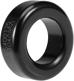 Tool parts 23.5 x 40.5 x 14.7mm Ferrite Ring Iron Powder for Toroid Cores Black