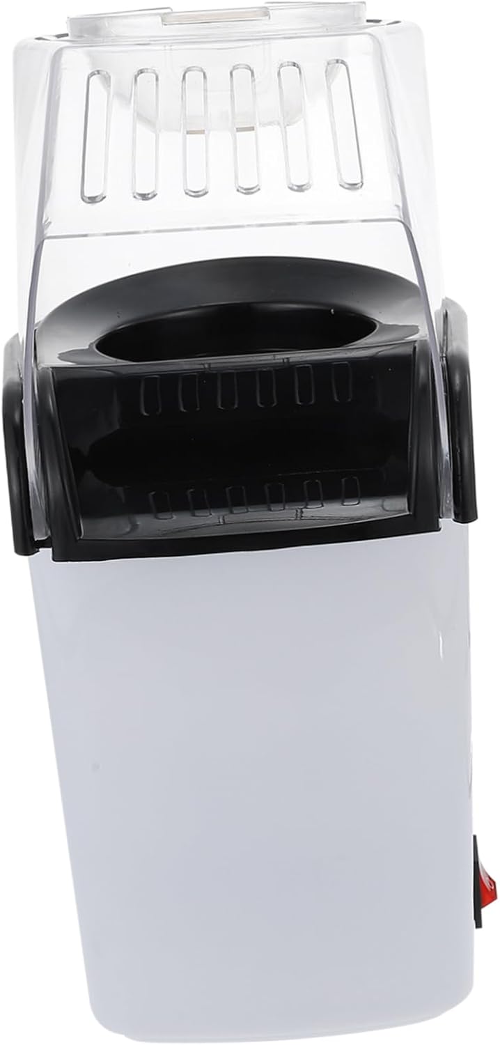 1 Set Automatic Popcorn Machine Air Popcorn Machine Mini Popcorn Machine Domestic Popcorn Maker Popcorn Microwave For Kids Pet Household Home Appliances White Child
