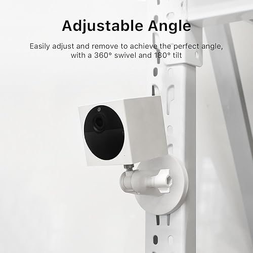 Miniatura 4 de Holicfun Soporte magnético para cámara de seguridad para interiores y exteriores, universalmente compatible con anillo, parpadeo, Eufy, Wyze, Google