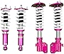 Godspeed MSS0189-A MonoSS Coilover Lowering Kit, Fully Adjustable, Ride Height, Spring Tension And 16 Click Damping, compatible with Subaru Forester (SJ) 2014-18