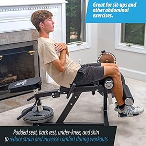 Heavy Duty Adjustable Leg Extension and Curl Machine 20