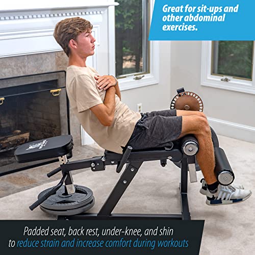 Heavy-Duty-Adjustable-Leg-Extension-and-Curl-Machine-20 Heavy Duty Adjustable Leg Extension and Curl Machine 20