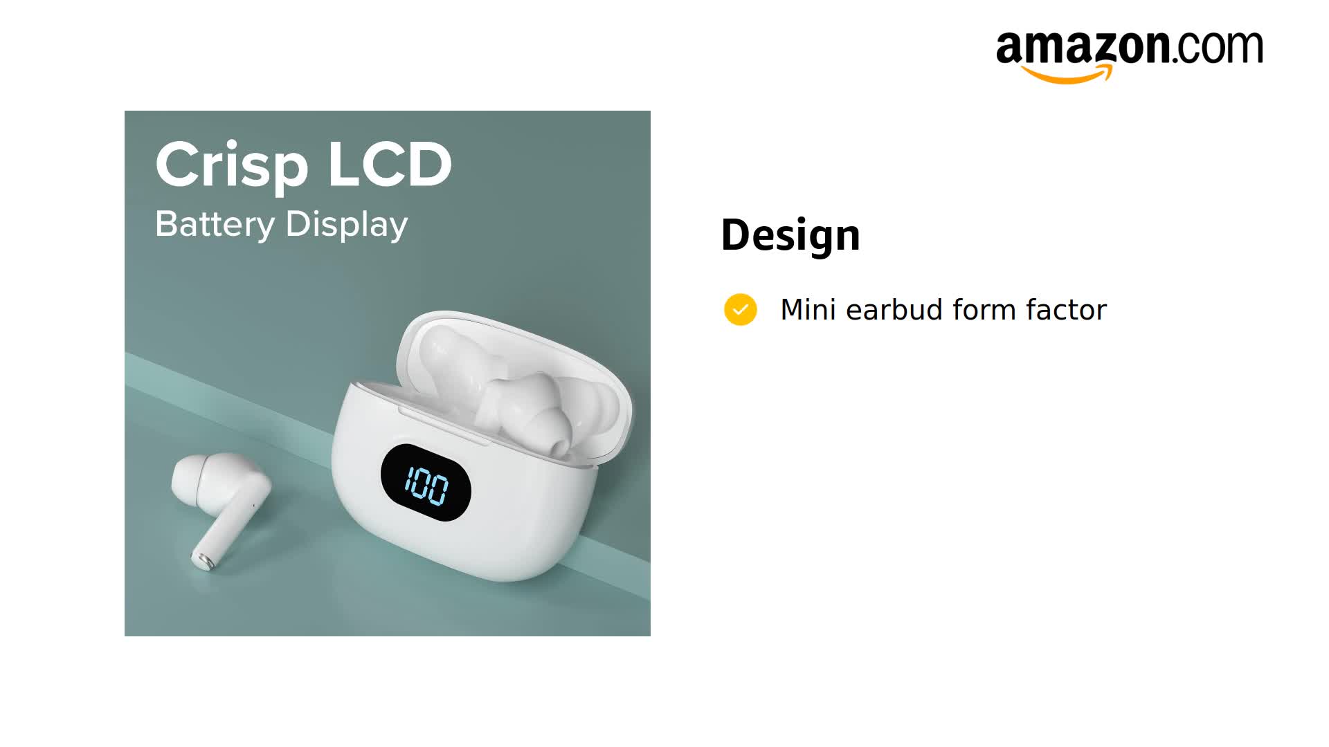 イヤホン cody Amazon.com: Coby True Wireless Earbuds with LCD Battery Readout