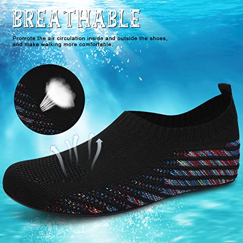Image of ANLUKE Womens Mens Water Shoes Barefoot Quick-Dry Aqua Socks for Beach Swim Surf Water Sport