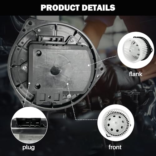 Image of 700193 Front AC Heater Blower Motor Fan Fit for Infiniti EX35 EX37 FX35 FX37 FX45 FX50 G25 G35 G37 JX35 M35 M45 Q40 Q45 Q50 Q60 QX50 QX60 QX70 for Nissan 350Z 370Z Altima GT-R Maxima Murano