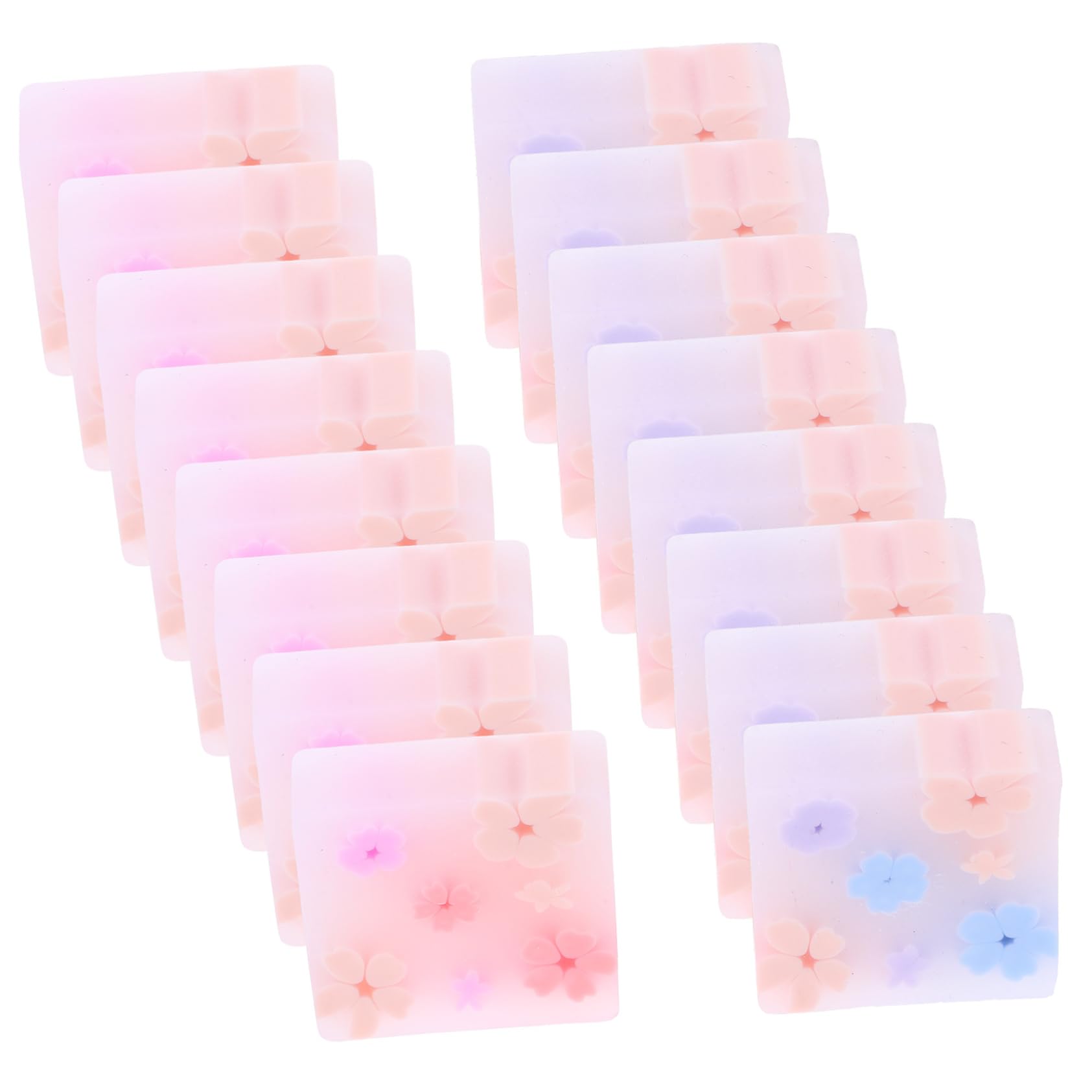 SHINEOFI 96pièces Erases Multi-Fonctions Gel Accessoires De Bureau Et Scolaire Effaceurs Cartoon Pratiques Et Adorables