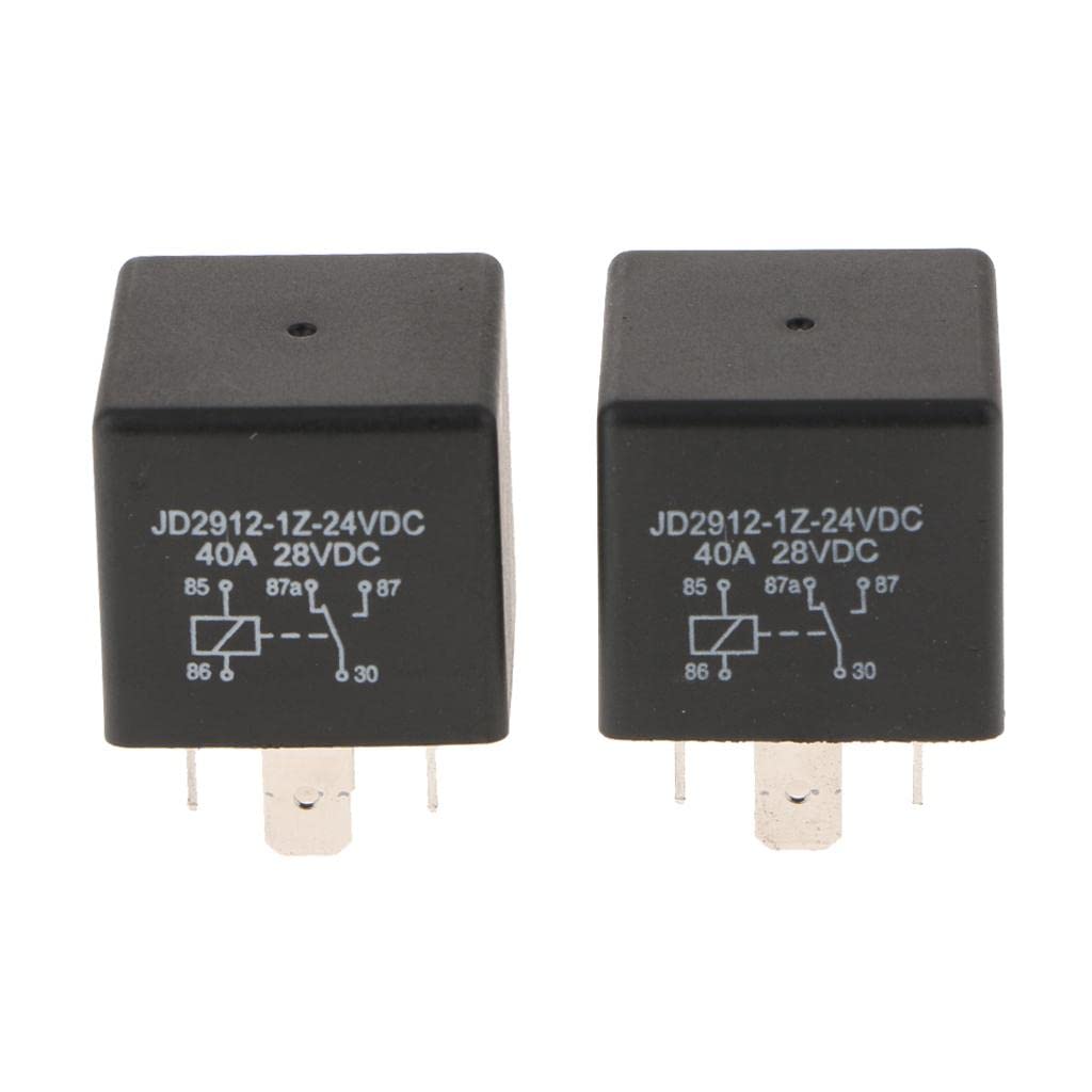 2Pcs 24V Automotive Changeover Relay Model: Jd2912-1Z-24Vdc 40A 28Vdc-image-10