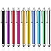 Produktbild Mixoo Stylus Pen [10er Pack] Universelle kapazitive Touchscreen-Stifte für iPad, Tablets, Smartphones, Samsung Galaxy - Mehrere Farben