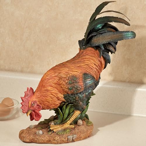Escultura de Gallo Ruler of The Roost para Mesa miniatura 2