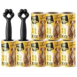Gonramedo Lint Rollers [800 Sheets/8 Refills] for Pet Hair - Extra Sticky, Dog Cat Hair Remover,...
