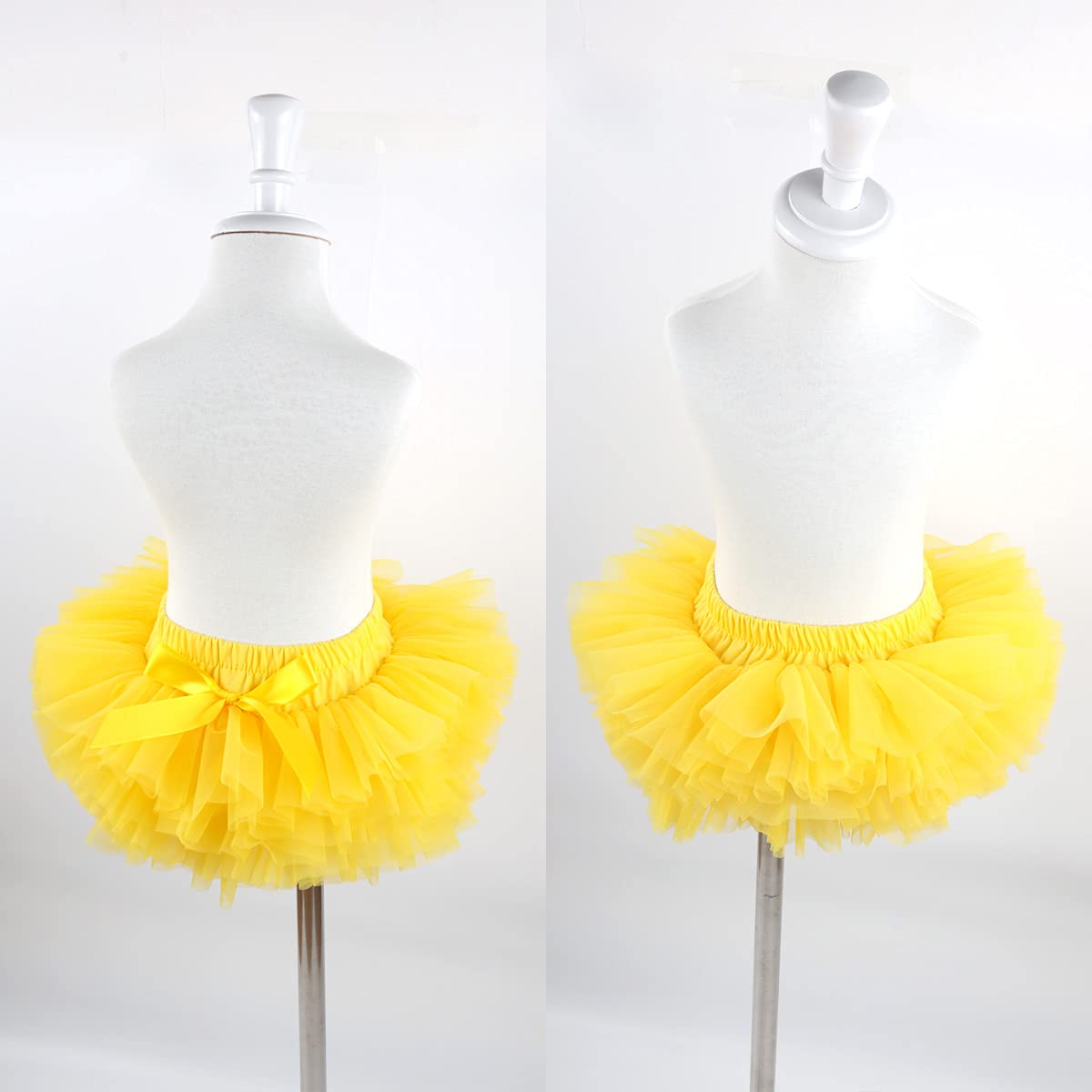 HOOLCHEAN Jupe Tutu Super Douce et Moelleuse avec Couvre-Couche pour bébé Fille