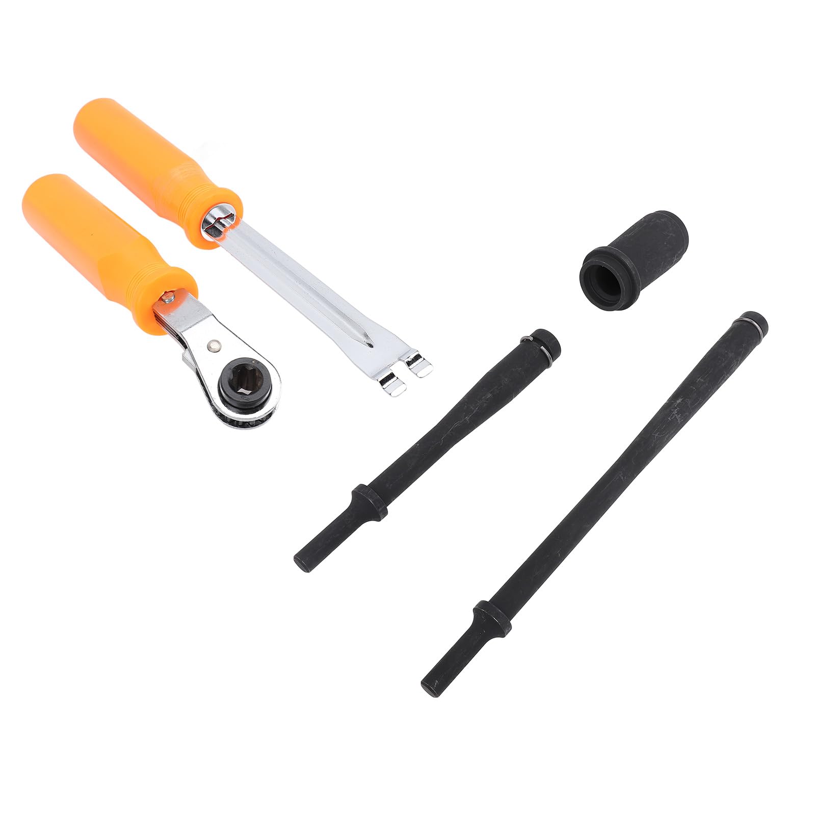 aqxreight Anchor Pin Bushing Driver Set with 7in 11 1 2in Driver 29090 for Truck Tra 1 3 8in Anchor Bushings Pins Removal Installation Without Automatic Tension Adjuster Release Tool (With