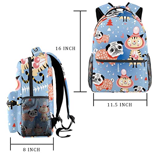 Sac à dos de voyage Couleur 2 feuilles de palmier style exotique - 2