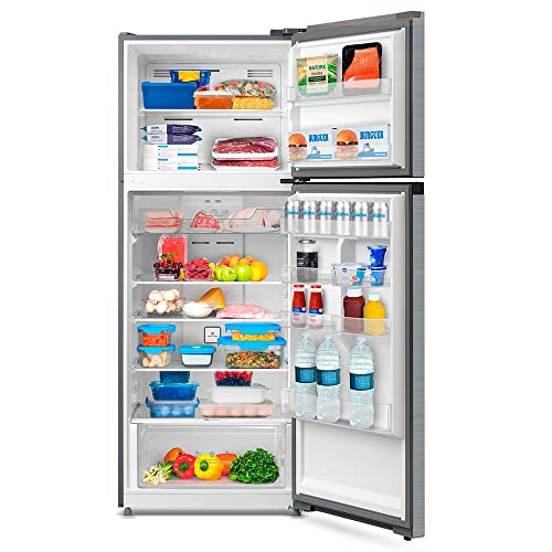 Geladeira Frost Free Duplex 463L Slim cor Inox Midea MD-RT645MTA462-220v