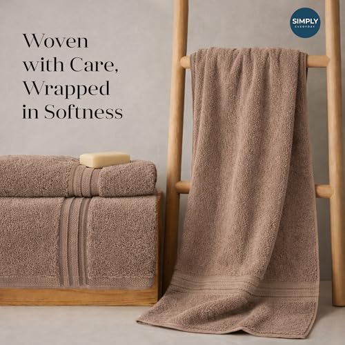 Image of Jasmine Quick Dry, Super Absorbent, Soft Beach, Bath & Sports Towel, Camel, 70 x 140cm, 350 GSM