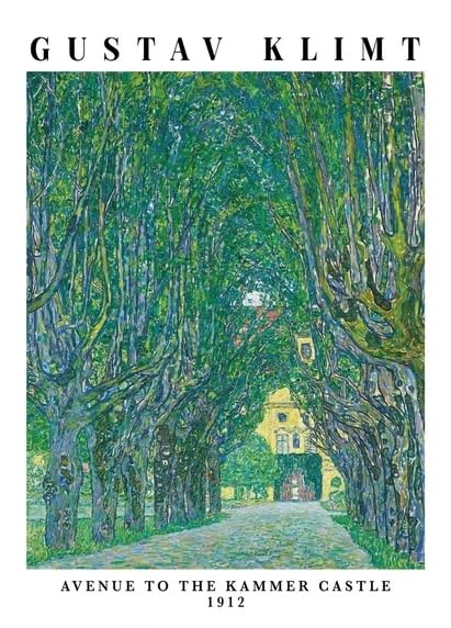 Amazon.co.jp: グスタフ・クリムト ポスター 風景画と壁画《カンマー城