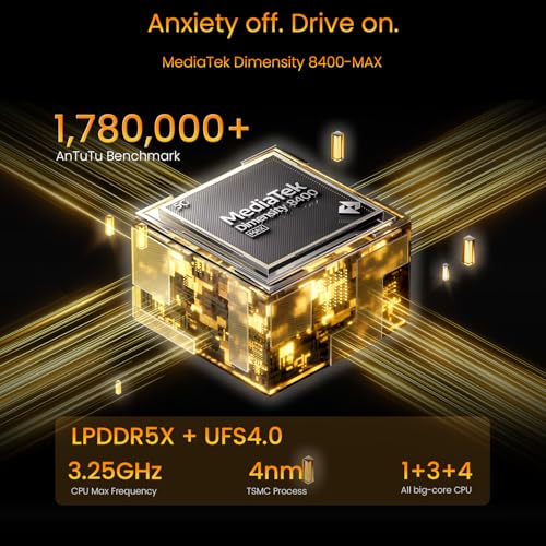 Image of realme GT 7T 5G Smartphone 12GB+256GB Yellow,6.80 inch Screen, 120Hz Refresh, 7000mAh Battery, 120W Ultra Charge, 90MP AI Cameras, Dimensity 8400-MAX chipset, IP69