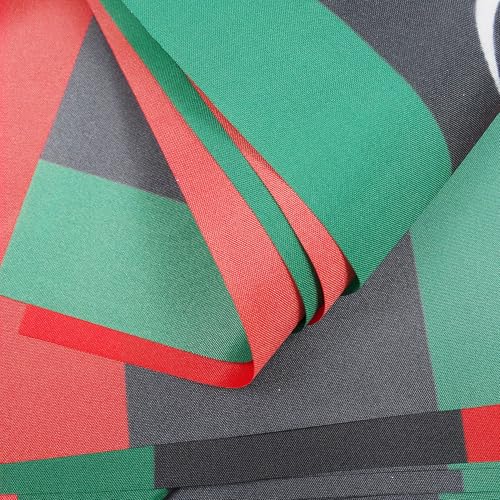 Image of AZ FLAG Libya 6 meters BUNTING Flag 20 flags 9'' x 6'' - Libyan STRING flags 15 x 21 cm