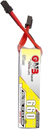 Miniatura 2 de GAONENG 2 unids GNB 4S Batería 15.2V HV 660mAh 650mAh 90C LiPo Batería XT30 Conector para Beta85X CineBee Airplane Drones sin escobillas Mini Micro