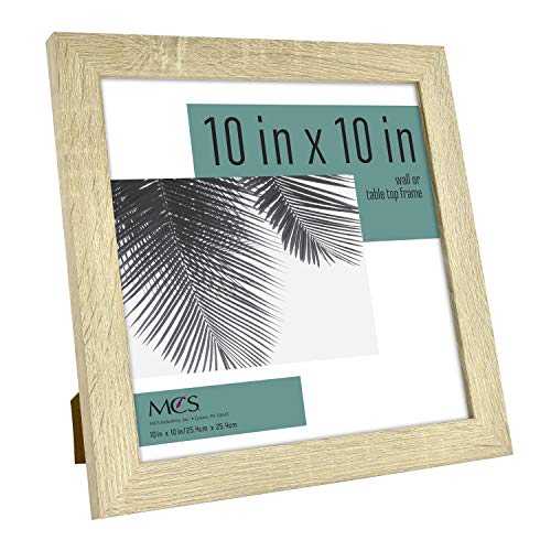 MCS Studio Gallery Frame, Natural Woodgrain, 10 x 10 in, Single