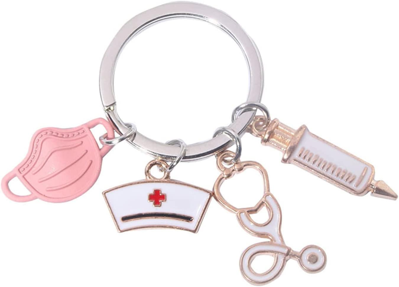 15 Stück Stethoskop Anhänger Orange Faultier - Medizinisches Zubehör Für Ärzte