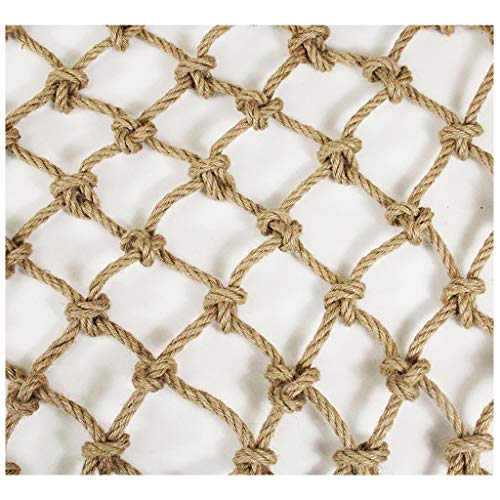 Rete Sicurezza Bambini - Corda Canapa Per Balconi, Scale E Aree Giochi, 1x2m - Foto 6