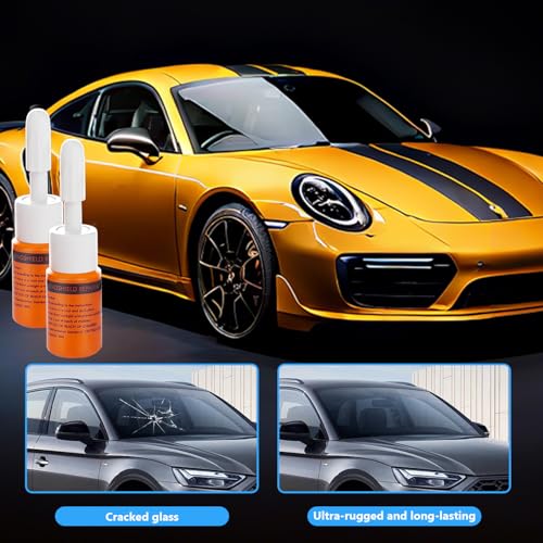 Brennenstuhl Windshield Repair Kit for Chips and Cracks, Rock Chip Repair Kit Windshield, for All Car Windshield Crack Repair Kit to Repair Scratches, with Curing and Pressurizing Device (UV) - Image 5