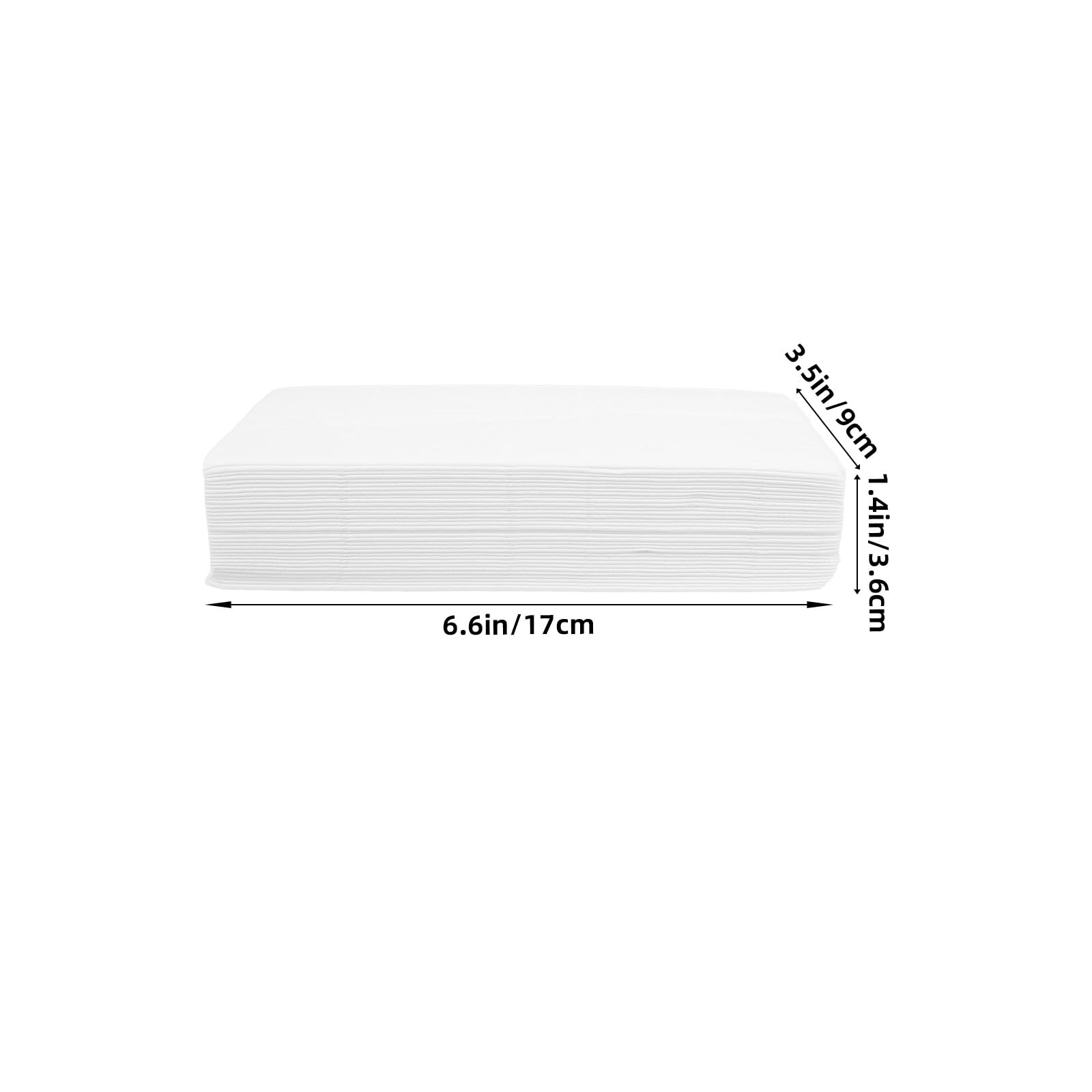 Veemoon 20 Paquetes de Servilletas Faciales de Papel de Seda Blanco, 3 Capas Gruesas, 66 Hojas por Paquete, para Hoteles, Restaurantes y Uso Comercial, Toallas Cara Suaves y Absorbentes