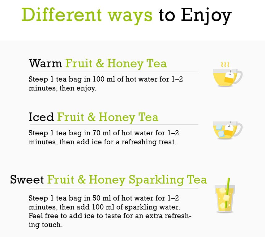 Miniatura 4 de Damtuh Yuzu - Té de manzanilla y miel - Mezcla de té de hierbas cítricas y florales, 20 bolsas de té (0.04 oz cada una)