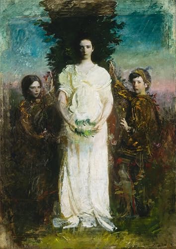 Pinturas Famosas Cuadro para Paredes Grandes Poster Vintage Clasico Abbott Thayer