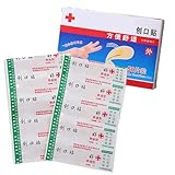 VENDACIONES ADHESIVOS, VENTAJOS PARA LAS HERURAS | Strips de aderezo de vendaje adhesivo impermeable - 50/100 Condado de aderezo transpirable, pegatinas de protección de tela flexible para cortes y ra