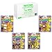 PlayMates Teenage Mutant Ninja Turtles Classic Movie Star Mutants 4-Pack Bundle Toys