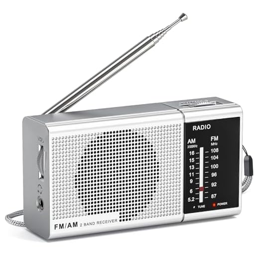 Tendak Radio Portatil Pequeña, FM Am Transistores Radio Pequeños con Excelente Señal, Radio de Onda Corta, Radio a Pilas, Mini Radio de Bolsillo para Regalo, Ancianos (AA)