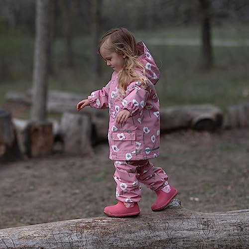 Image of JAN & JUL Waterproof Rain Pants for Girls, Lightweight and Breathable