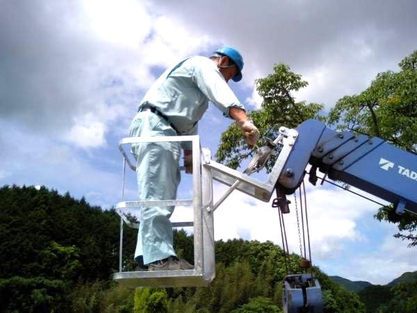 Amazon.co.jp: 高所作業用ゴンドラ 高耐久亜鉛メッキ 看板・造園業