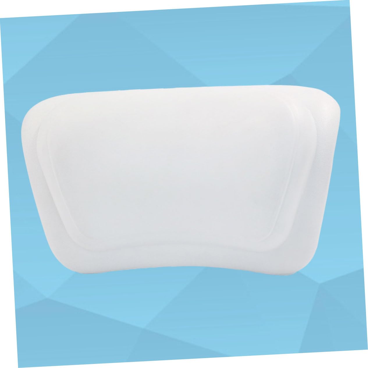 Cuscino Vasca da Bagno in PU con Ventose Ultra Resistenti Morbido e Compatibile con Tutte Vasche per Adulti e Relax e Spa Colore