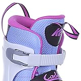 K2 Skates Mädchen Inline Skate Cadence Jr Girl — White - Light Blue - pink — L (EU: 35-40 / UK...