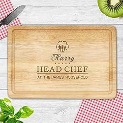 Personalised Chopping Board | Oak Wooden Cutting Board