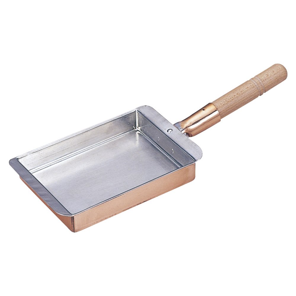 Amazon.com: せともの本舗 Copper Egg Yaki Kansai Style 8.9 x 7.1 x