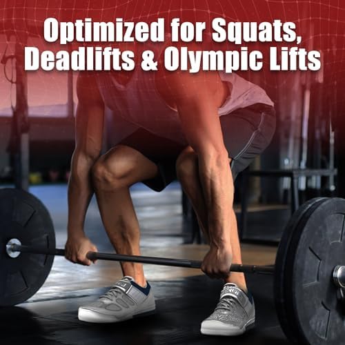 Nordic Lifting VENJA Weightlifting Shoes – Men’s Gym Shoes for Weight Lifting, Crossfit & Squats, Strength Training, Heel Support & Grip Sole for Stability - Image 2