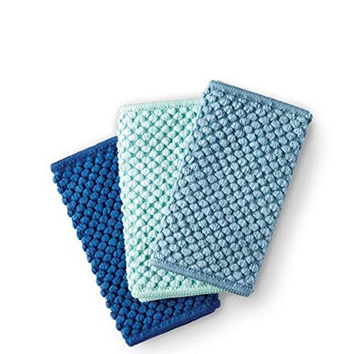 Image of Norwex Counter Cloths (Set of 3) - Sea Mist, Navy, & Teal