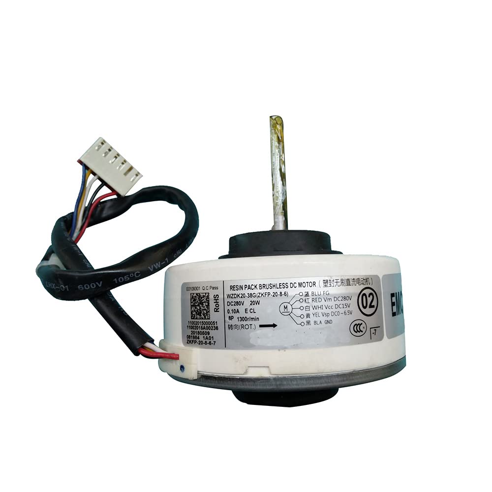 Ersatzmotor für Klimaanlage WZDK20-38G ZKFP-20-8-6 bürstenloser DC-Lüftermotor