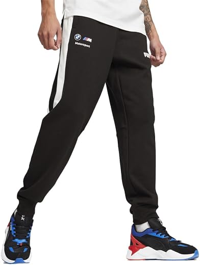 Puma Mens BMW MMS Mt7 Plus Sweatpants Casual - Black