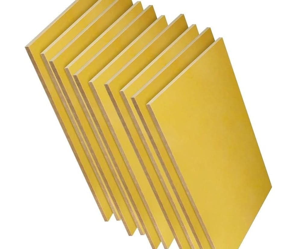 Epoxy Insulation Board - 0.5mm Thick Electrical Insulation Sheet for Industrial Applications(5cmx5cm 10pcs)