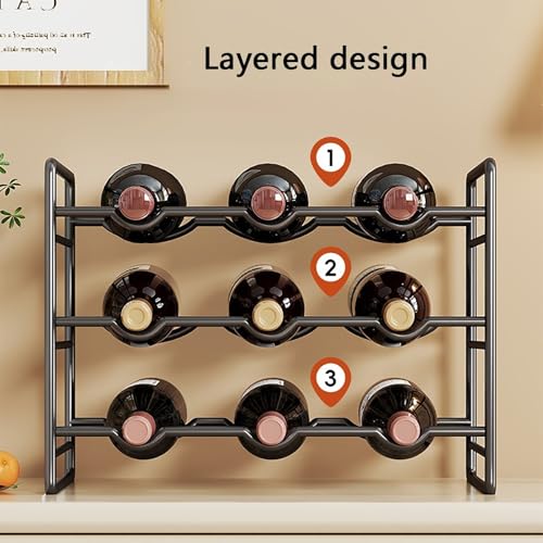 Casier à bouteilles design minimaliste pour bars et restaurants branchés